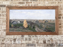 Load image into Gallery viewer, Rustic Farm Scene Wall Art - Framed & Ready to Hang