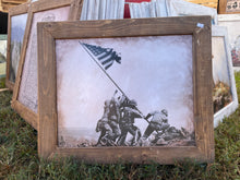 Load image into Gallery viewer, Iwo Jima Framed Vintage Picture