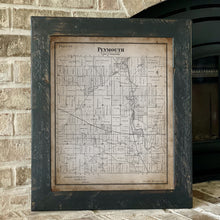 Load image into Gallery viewer, Plymouth Michigan Vintage Map (1893)