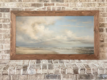 Load image into Gallery viewer, Seaside Landscape Wall Art - Framed Beach Coastal Picture
