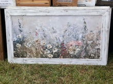 Load image into Gallery viewer, Oversized Framed Floral Wall Art - Statement Piece Decor
